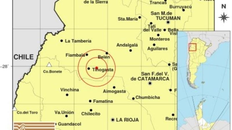 Dos temblores en las últimas horas