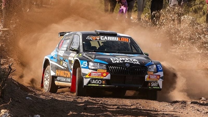 Dispositivo de seguridad por el rally de Valle Viejo