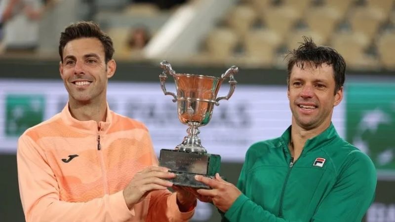 Zeballos con Granollers, campeones del Roland Garros