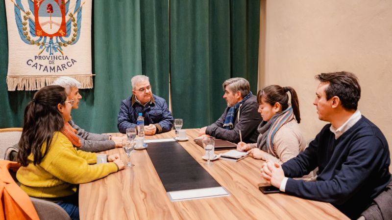 Jalil recibió a directivos del INTA y valoró la importancia del organismo