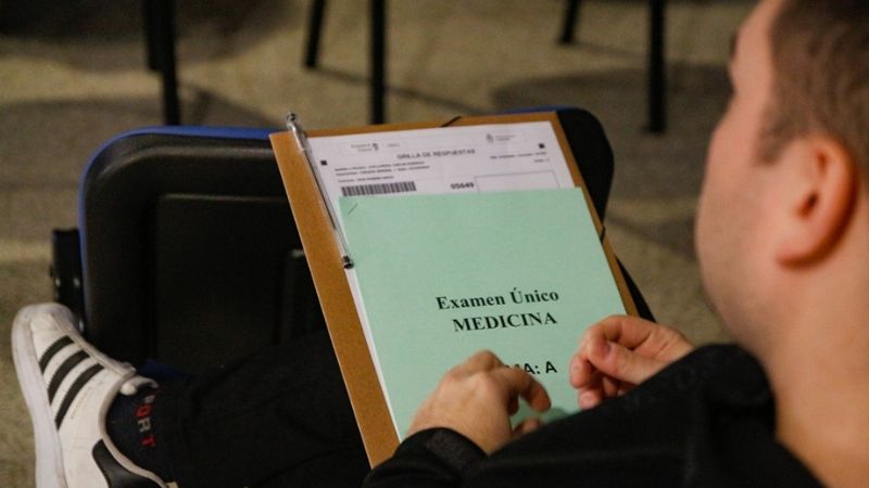 Nuevos profesionales rindieron el examen para residencias médicas