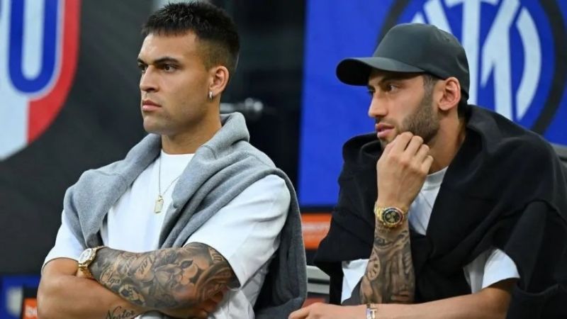 Calhanoglu respondió a Lautaro Martínez