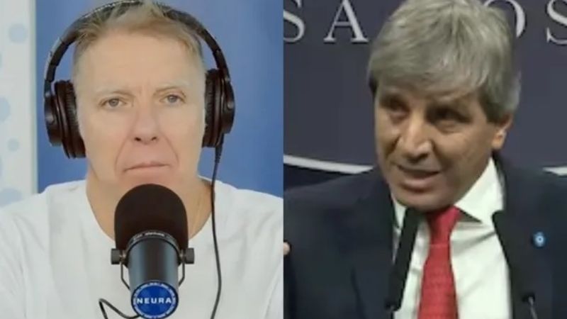 El “estallido” de Fantino, que debió aclarar Caputo