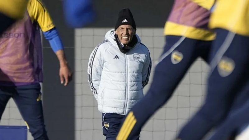 Russo probó con Alarcón en el medio y Braida de “comodín”