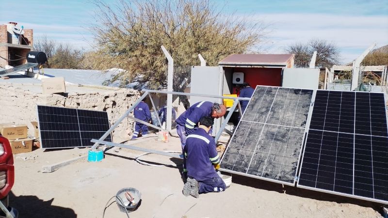 Nuevo sistema fotovoltaico para la escuela 133 Paloma Yaco