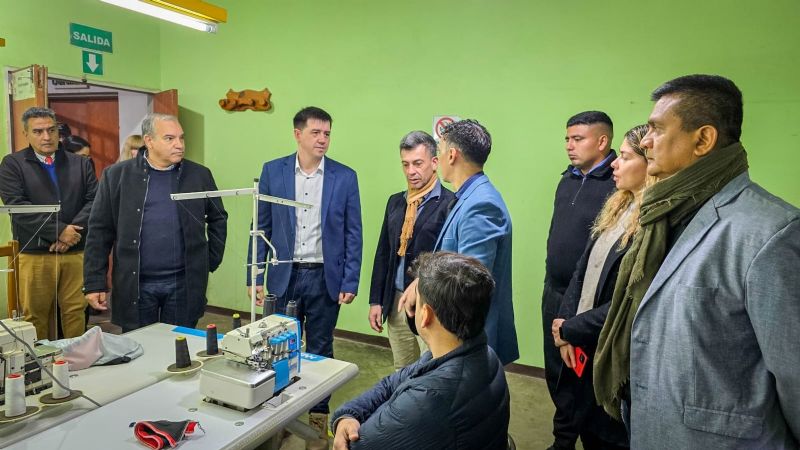 Fortalecimiento del taller textil para internos del Servicio Penitenciario