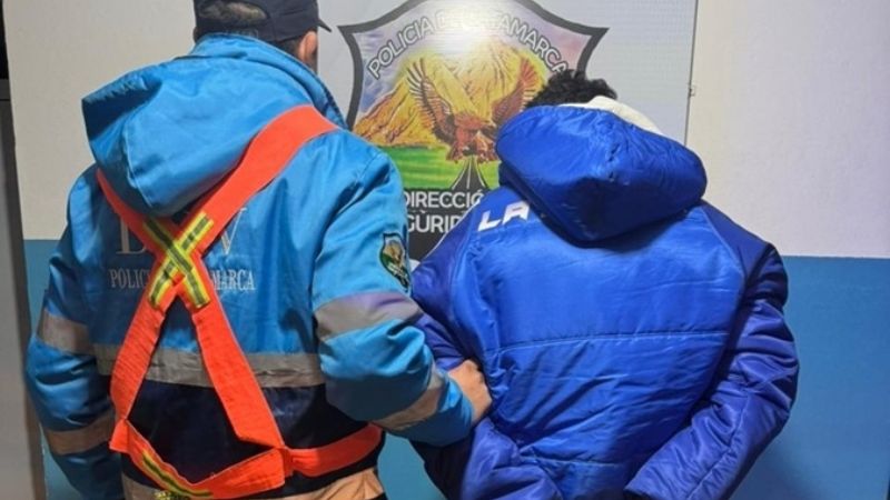 No podía salir de la provincia de Salta pero fue detenido en Valle Viejo