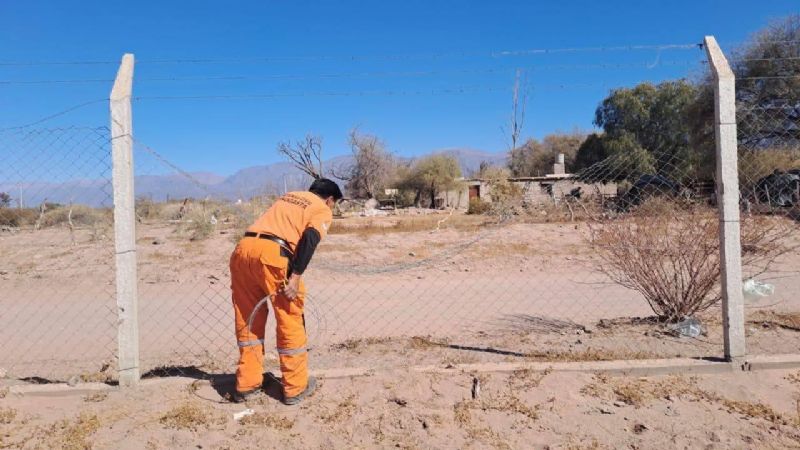 Delincuentes cortaron el alambrado y saquearon estructuras en el Aeródromo de Tinogasta