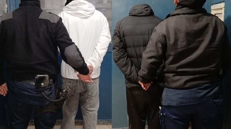 Se agarraron a las piñas en el Predio Ferial