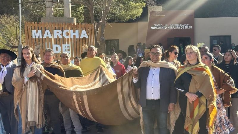 Belén celebró la XI Marcha de los Ponchos