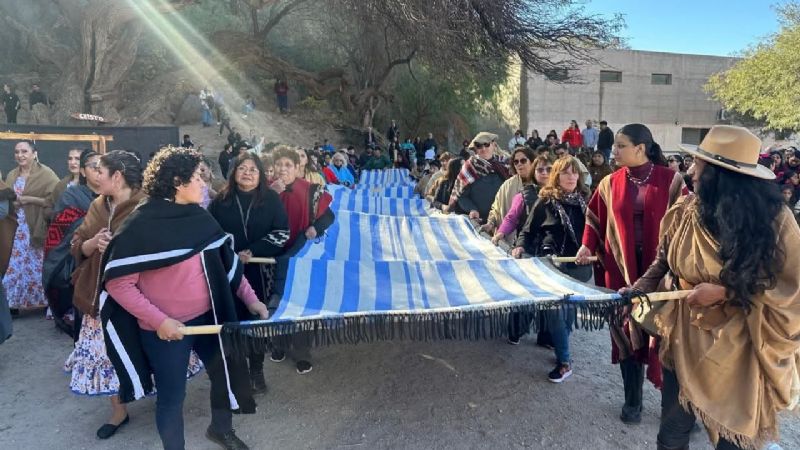 Belén celebró la XI Marcha de los Ponchos