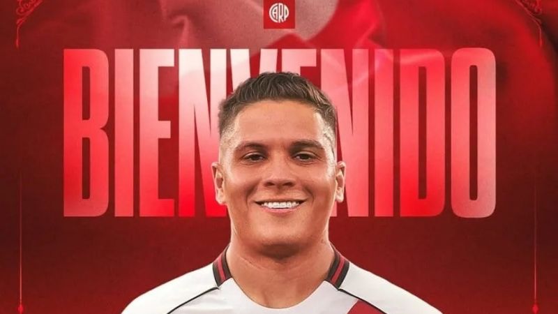 Juanfer Quintero ya es nuevo refuerzo de River