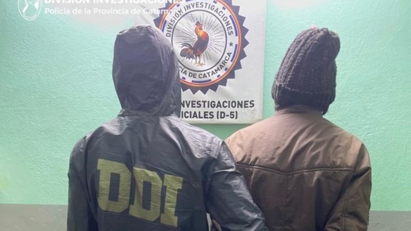 Atraparon a un ladrón de garrafas