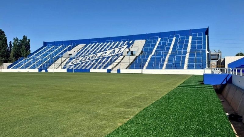 Godoy Cruz con Sarmiento, reinaugurando el “Gambarte”