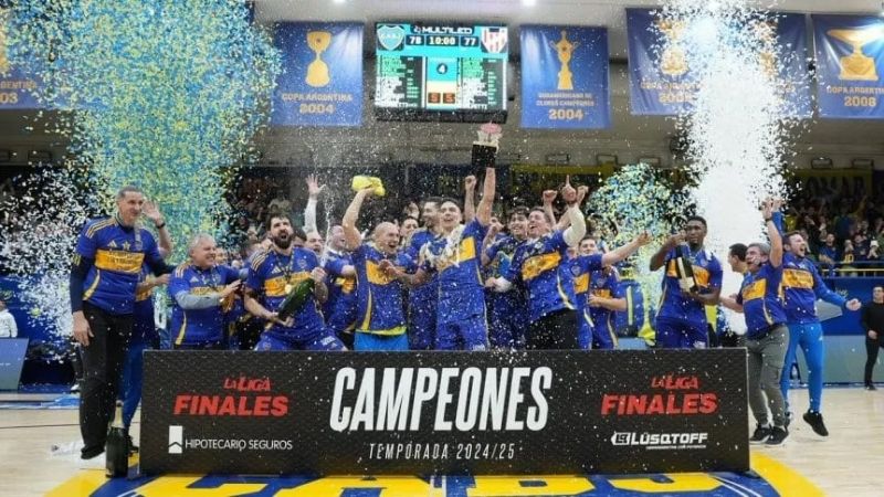 Boca, campeón de la Liga Nacional de Básquet