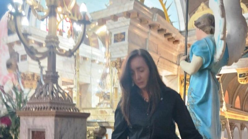 La vicepresidenta de la Nación visitó el camarín de la Virgen del Valle