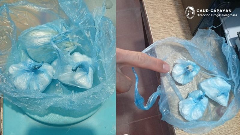 Tucumano llevaba cocaína en el colectivo