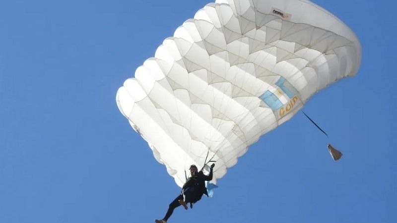 Paracaidistas agradecieron apoyo al Torneo Nacional