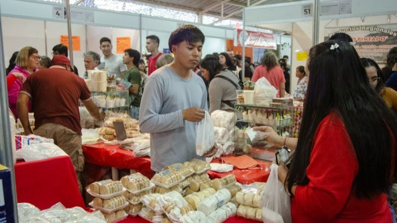 El Salón de Productos Regionales, una tentación en el Poncho