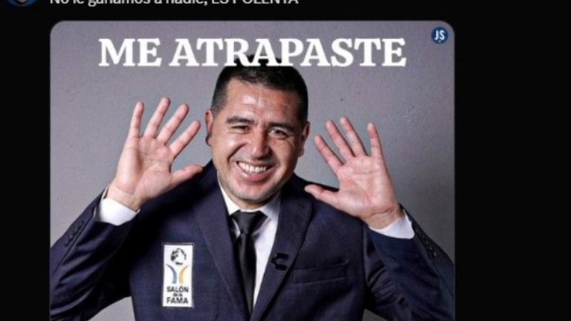 Cargadas a Boca por quedar eliminado