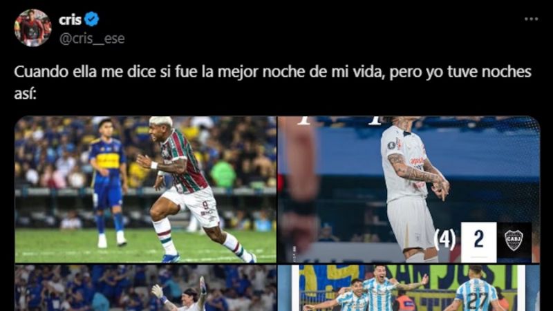 Cargadas a Boca por quedar eliminado