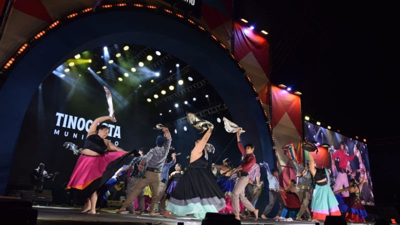 La delegación artística de Tinogasta brilló en El Patio
