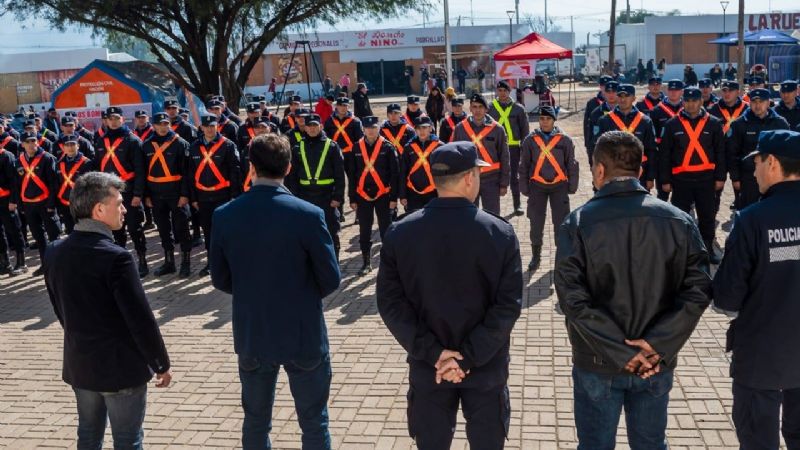 El Servicio Penitenciario presente en el Poncho
