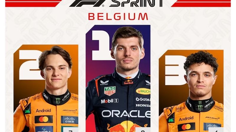 Verstappen ganó la Sprint; Colapinto sigue 19°