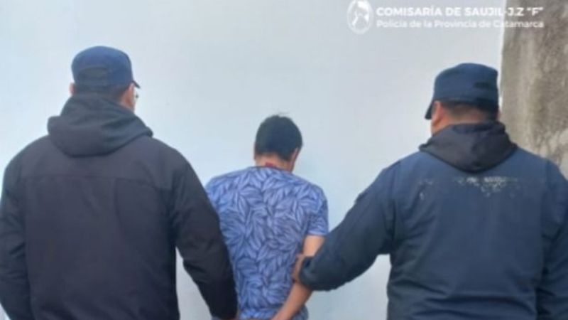 Atraparon en Saujil al abusador profugo