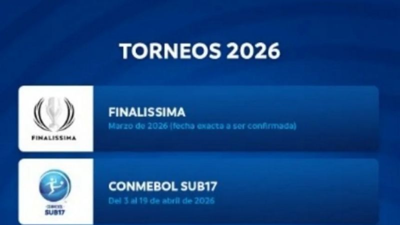 Conmebol oficializó la Finalissima para marzo 2026