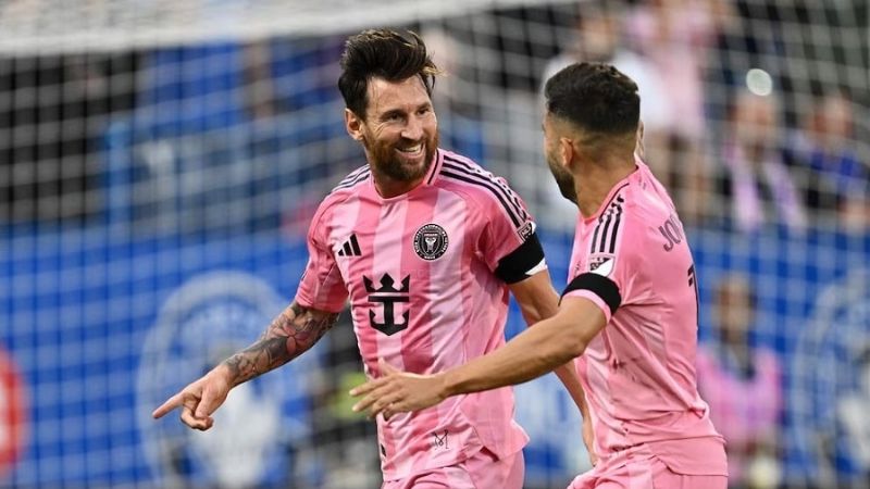 Inter Miami se floreó con un Messi brillante