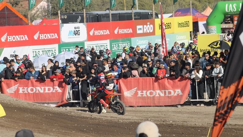 El Campanas volvió a vibrar con el Motocross Argentino