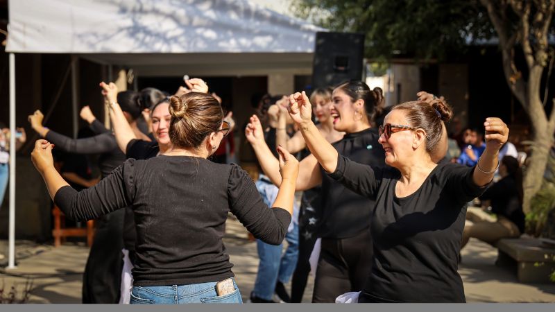 El público colmó la Casa de la  Puna en el Patio Criollo por el 9 de Julio