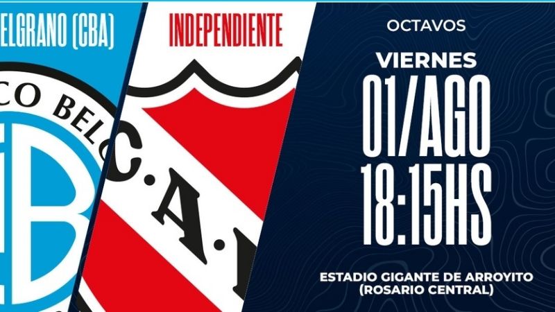 Belgrano-Independiente, por la Copa Argentina