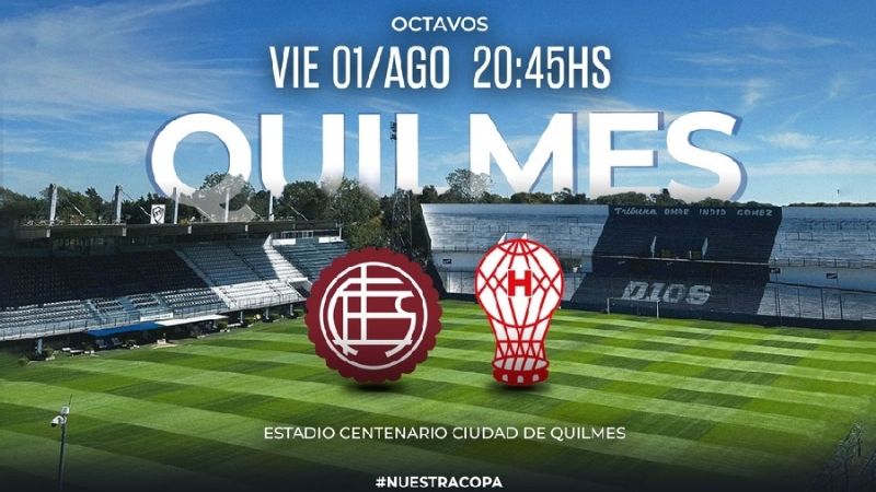 Lanús y Huracán, también por Copa Argentina