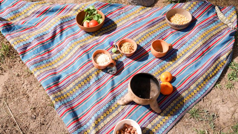 Numerosos turistas participaron de la Corpachada en Casa de la Puna