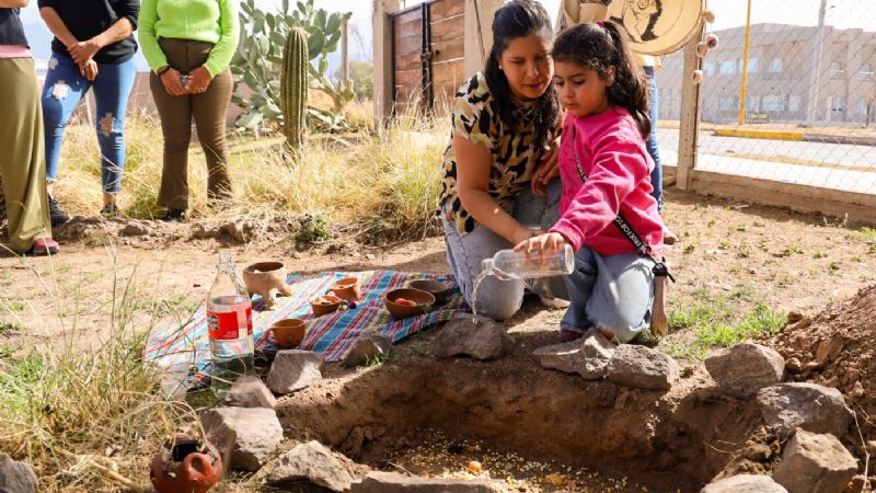 Numerosos turistas participaron de la Corpachada en Casa de la Puna