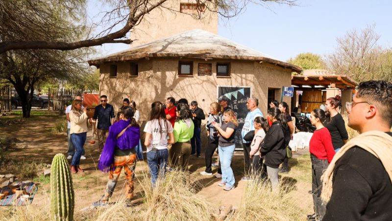 Numerosos turistas participaron de la Corpachada en Casa de la Puna