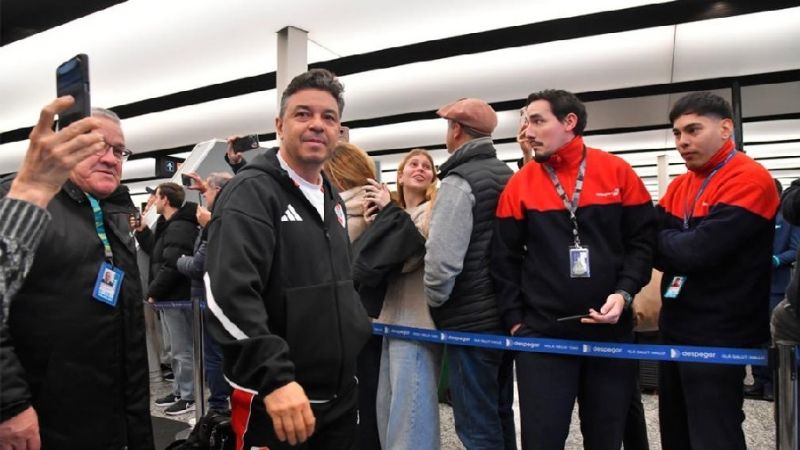 Por el mal tiempo, River no viajó a Santiago