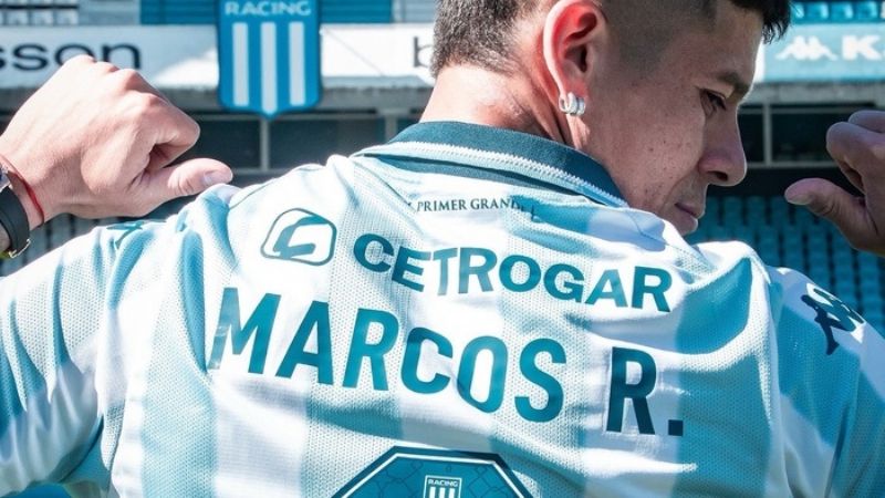 Racing recibió a Rojo, pero solo por su nombre: Marcos
