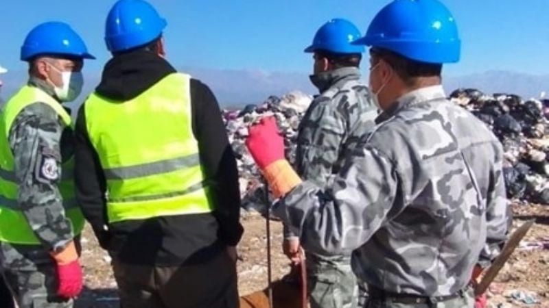 Perros de la policía local participaron de búsqueda de tres hombres en Jujuy