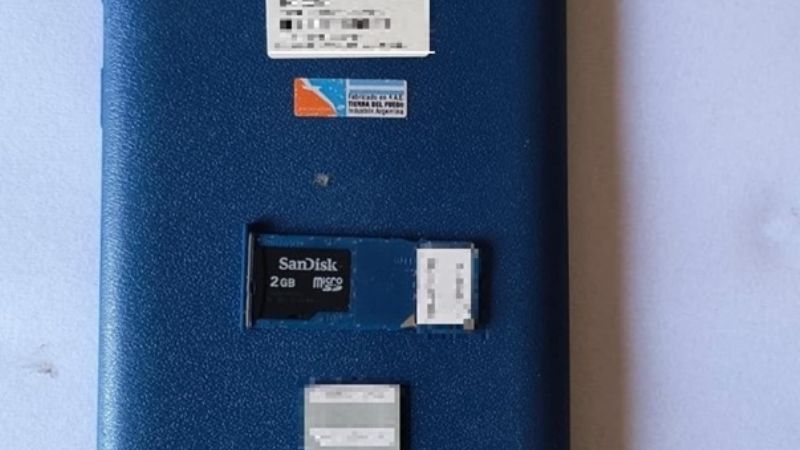 Denunció el robo del celular