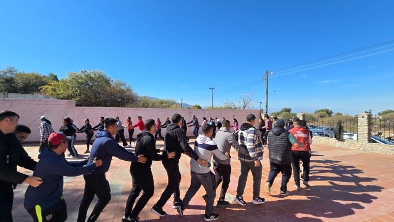 Policías llevaron a cabo una convivencia