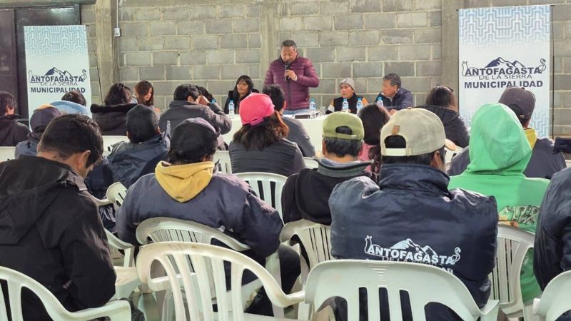 En septiembre inicia la obra cloacas en Antofagasta de la Sierra