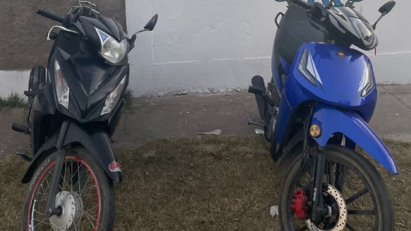 Más de una decena de motos secuestradas