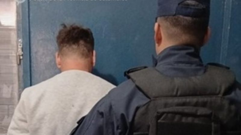 Hijo violento terminó en la comisaría