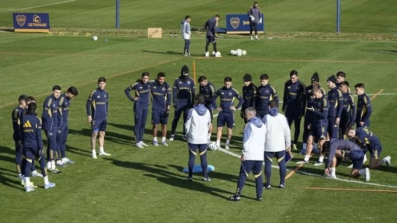 Boca lleva casi todo el plantel, menos tres, a Mendoza