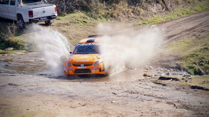 Figueroa-Agüero dominaron el Rally de la Capital y se quedaron con la victoria general y Junior