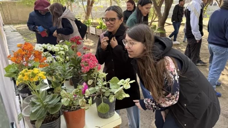 La huerta comunitaria "Sembrando Oportunidades" reabre sus puertas