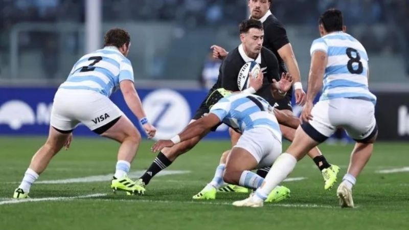 Los Pumas cayeron ante los All Blacks
